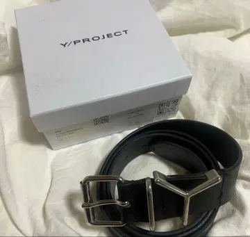 Y/PROJECT 벨트 BLACK SILVER OS
