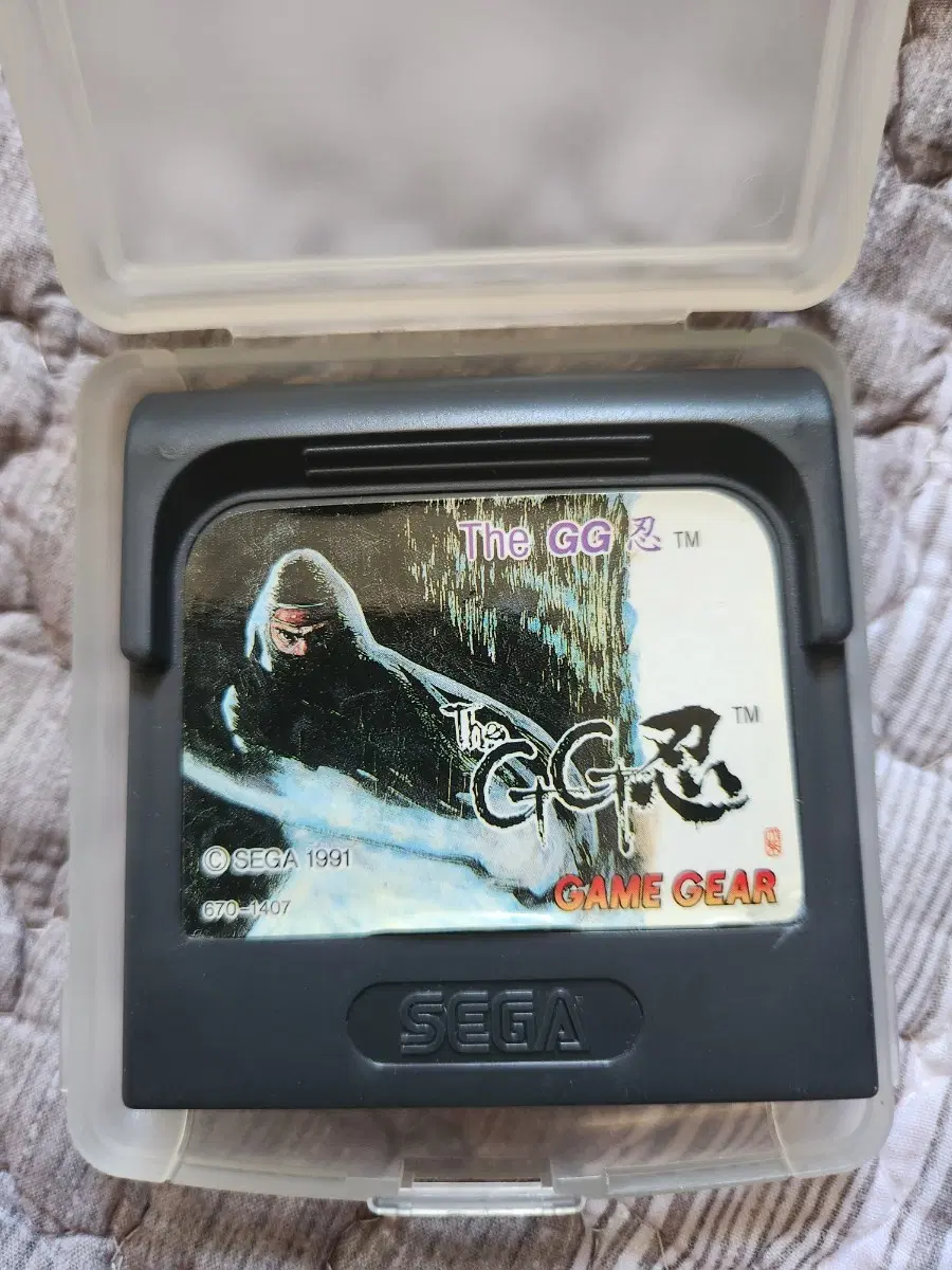 세가 게임기어 The GG 닌자 게임 소프트