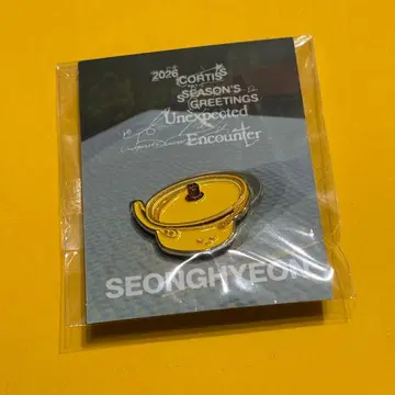 CORTIS 시즌 그리팅 시그리 핀 배지 성현