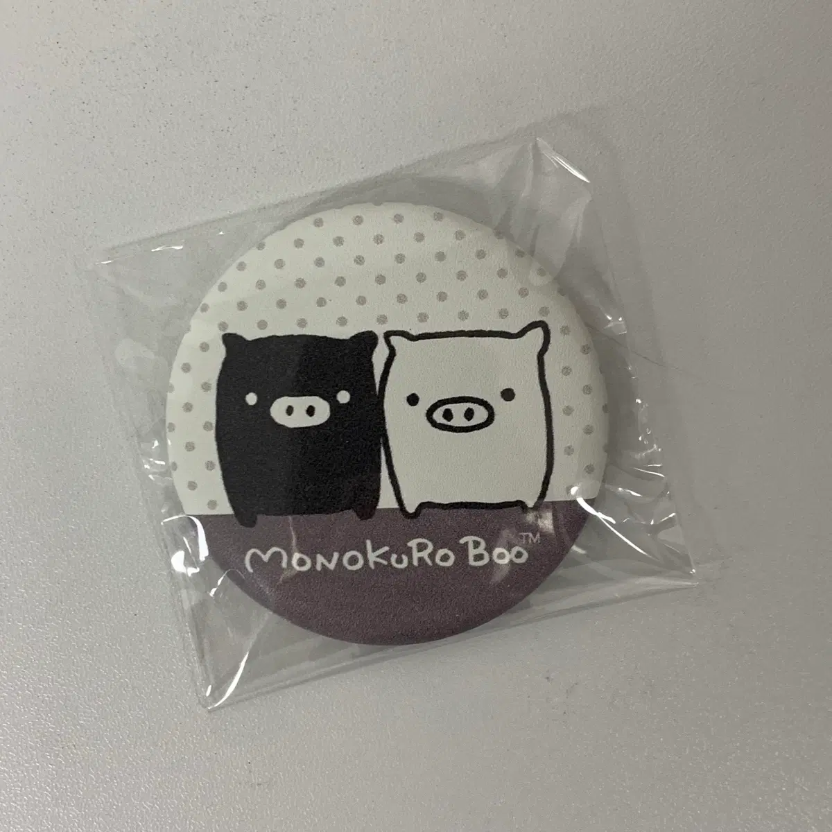 산엑스 모노쿠로부 캔뱃지
