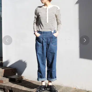 orSlow x fennica 별주 slow worker 데님 팬츠
