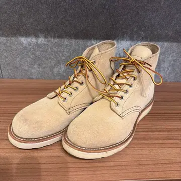 Red Wing 워크 부츠 스웨이드 베이지 23.5cm