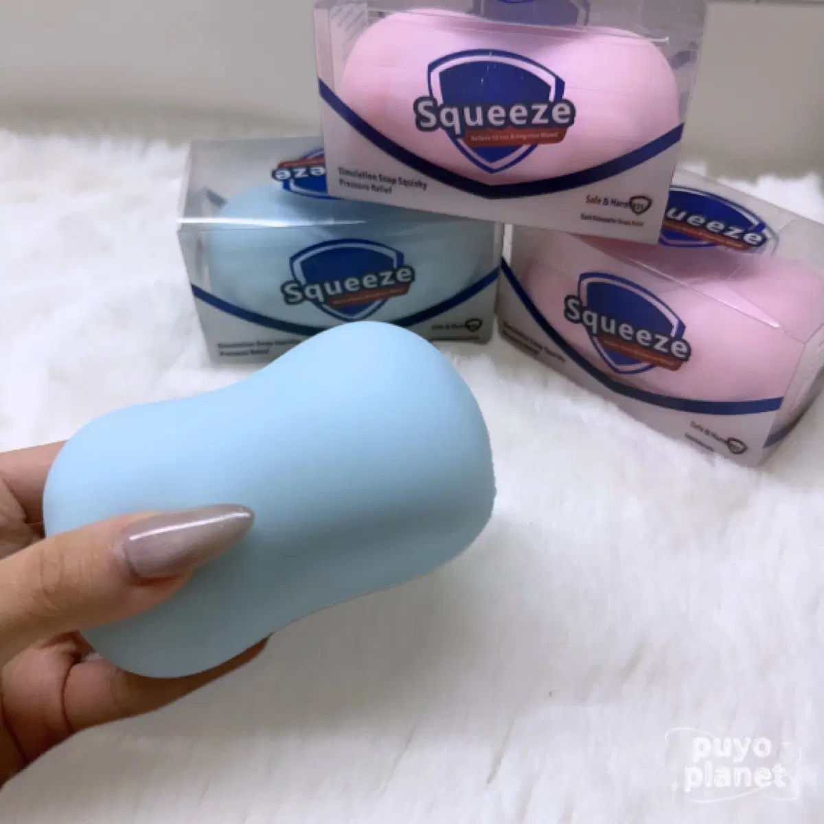 뿌요행성 크런치 비누 슬랑이 파츠 가득 말랑이 촉감놀이