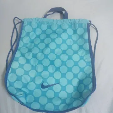 NIKE 드로우 스트링 냅색 물방울 패턴