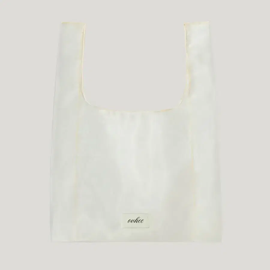새상품-오브히 오간자 토트백 Organza Tote Bag_Lemon