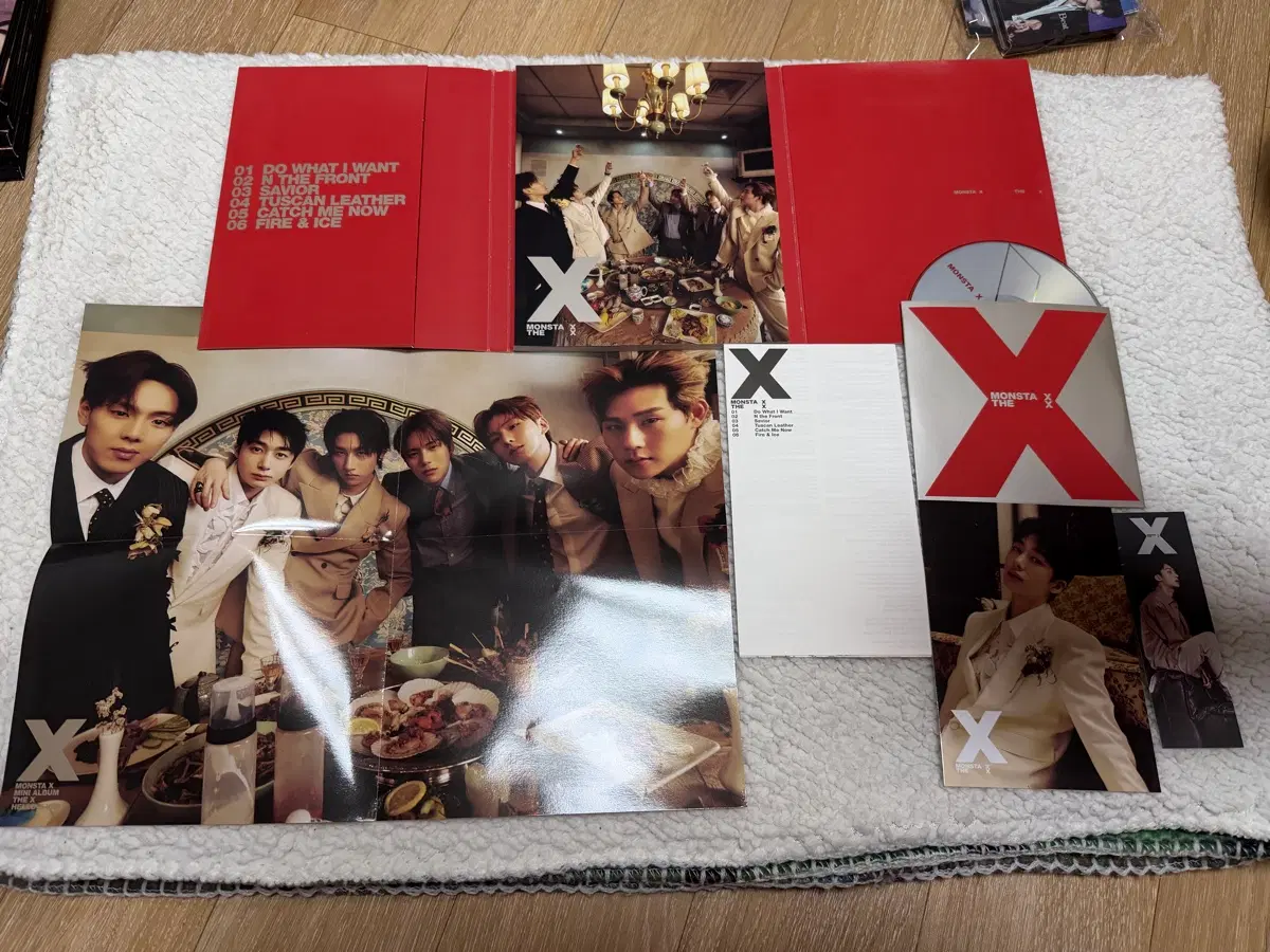 MONSTA X MINI ALBUM THE X 버전세트