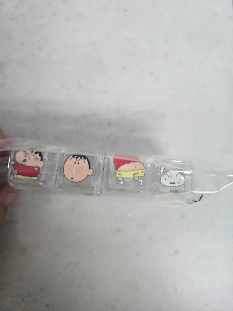 일소 짱구 키캡 키링