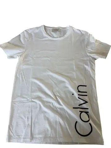 Calvin Klein 반팔 티셔츠 화이트 로고T