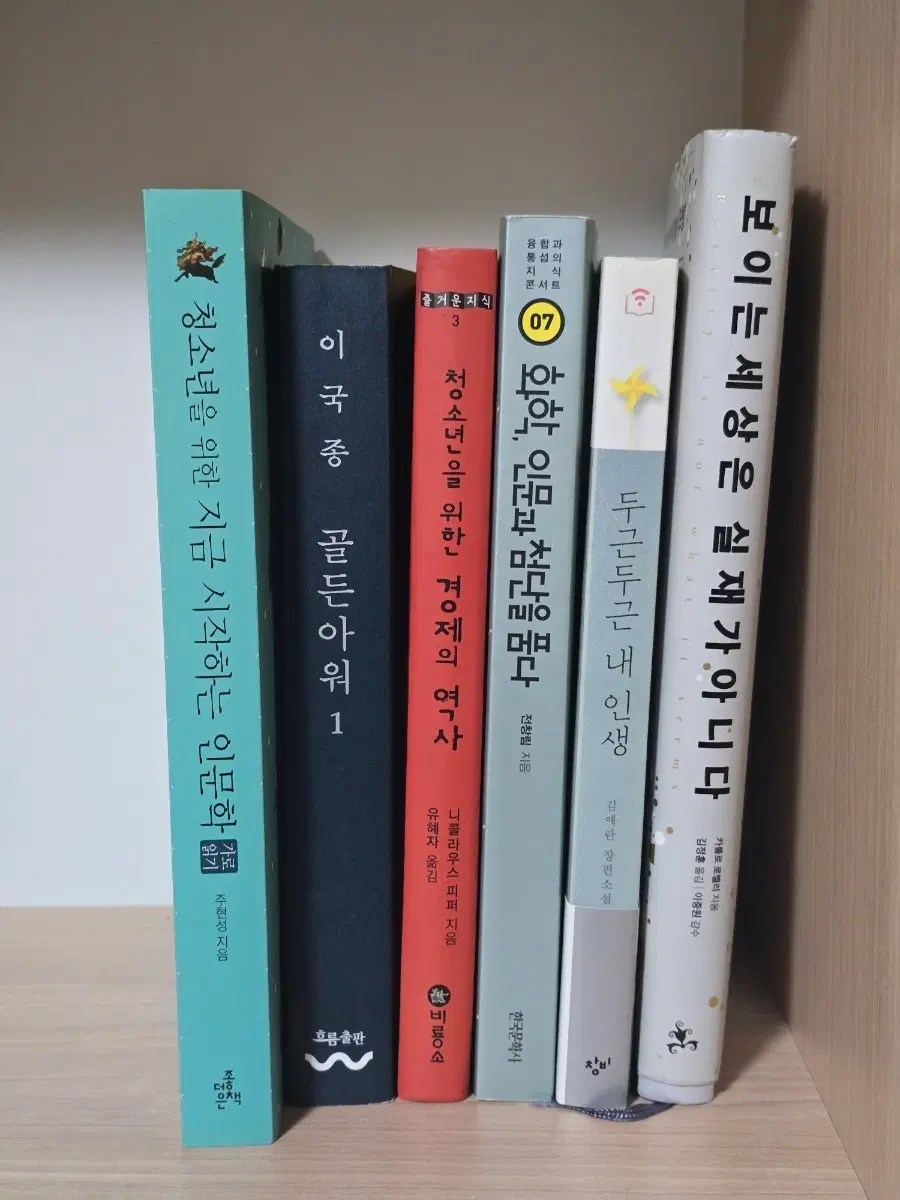 다양한 책 6권 일괄
