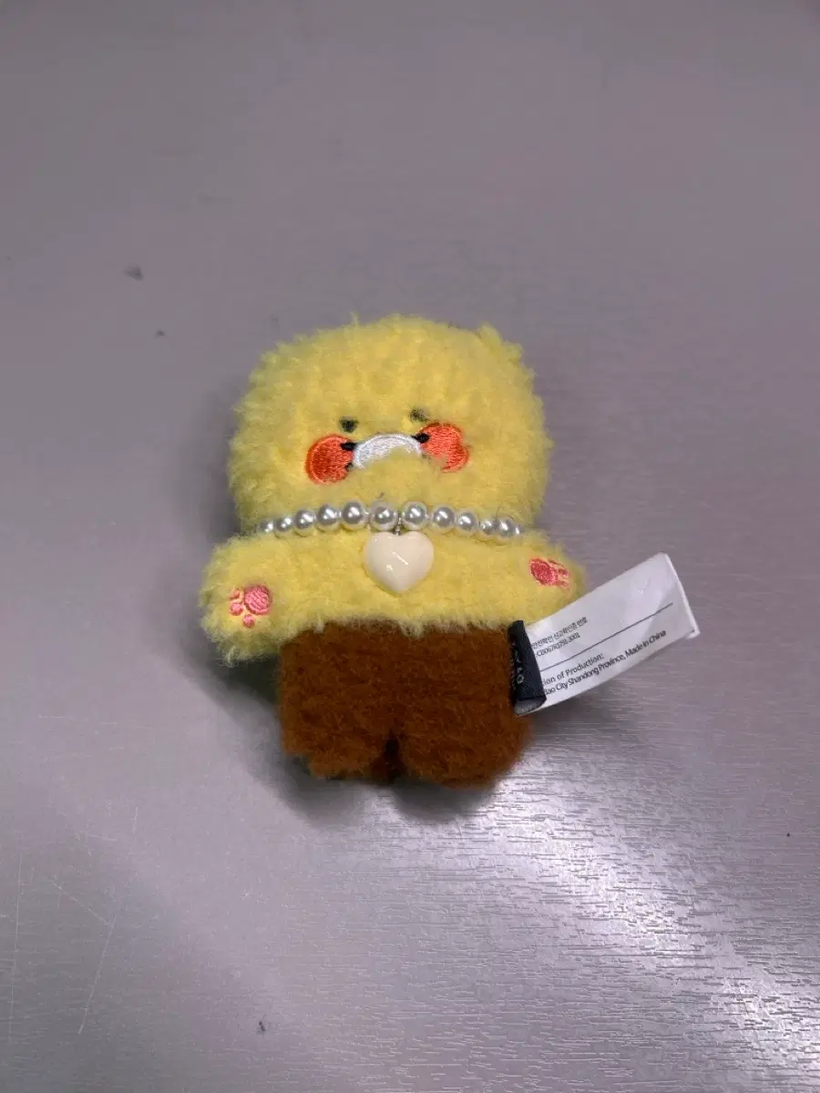 카카오프랜즈 춘식이 제주도 한정 진주목걸이 10cm 인형 공식
