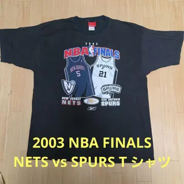 2003 NBA FINALS NETS vs SPURS T셔츠