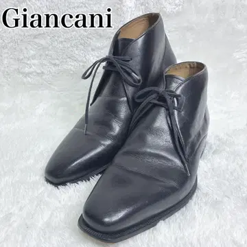 Giancani 잔카니 처카 부츠 블랙 사이즈 43 이탈리아제