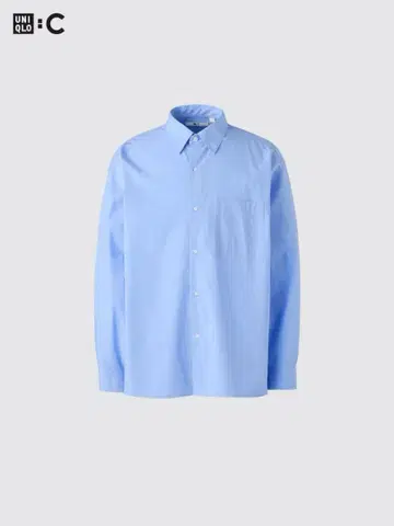 UNIQLO : C 긴팔 셔츠 라이트 블루