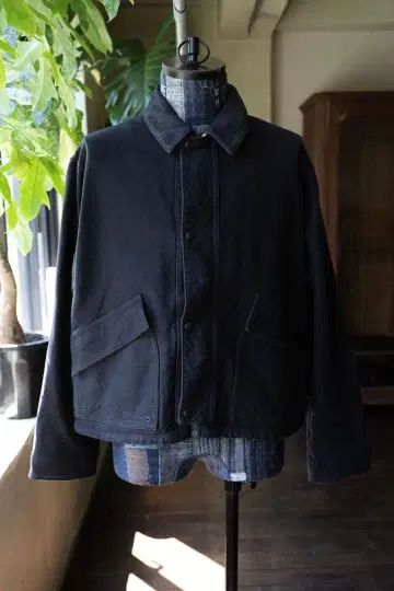 A.PRESSE Silk Hemp Hunting Jacket