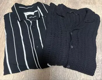 ZARA 셔츠 2장 세트 남성용