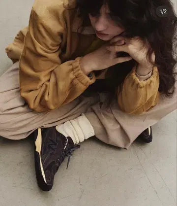 AURALEE NB 스니커즈 여성용 23cm