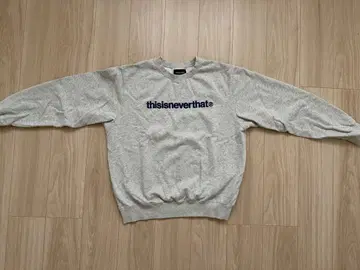 thisisneverthat 크루넥 맨투맨 그레이