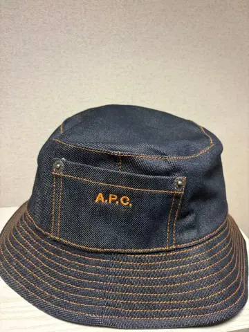 A.P.C. 데님 버킷햇 사이즈 58 남녀 공용