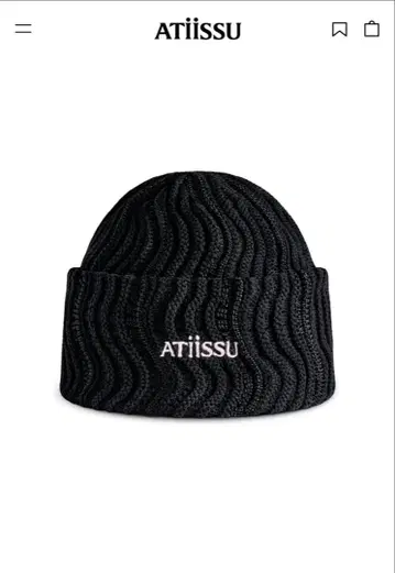 ATiiSSU(아티슈) Weave 비니 BK 비니