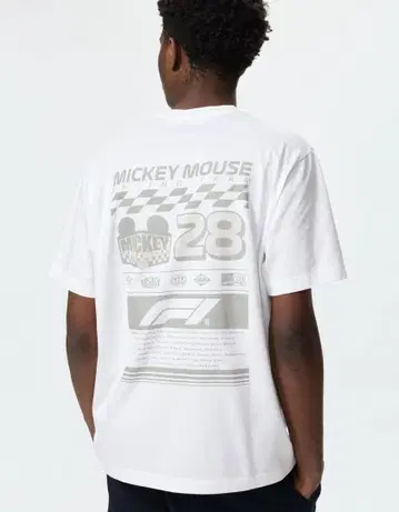 UNIQLO UT 미키 마우스 F1 티셔츠 M