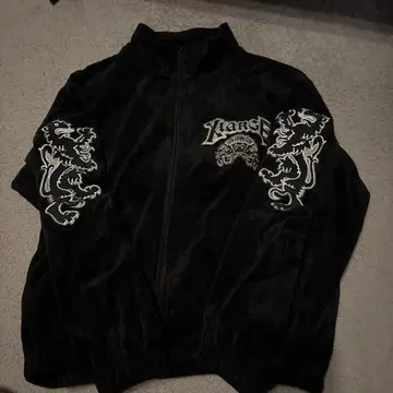 XLARGE x AVIREX 벨로아 트랙 자켓
