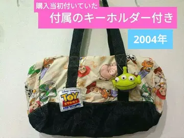 토이스토리 토트백 디즈니랜드 버즈 부속 키링 포함