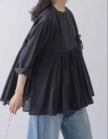 [ 새상품급 ] kagure 앙가르카 셔츠 블랙 셔츠 긴팔