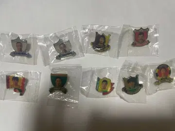 J리그 선수 핀 배지 9종 세트