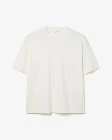 26SS BRUSHED ORGANIC COTTON JERSEY TEE