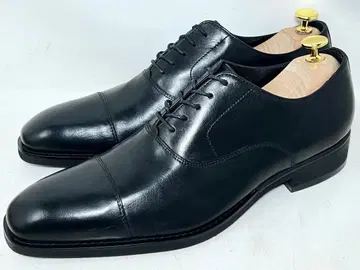 새상품급 THE SUIT COMPANY 27.5 가죽 스트레이트 팁 신발