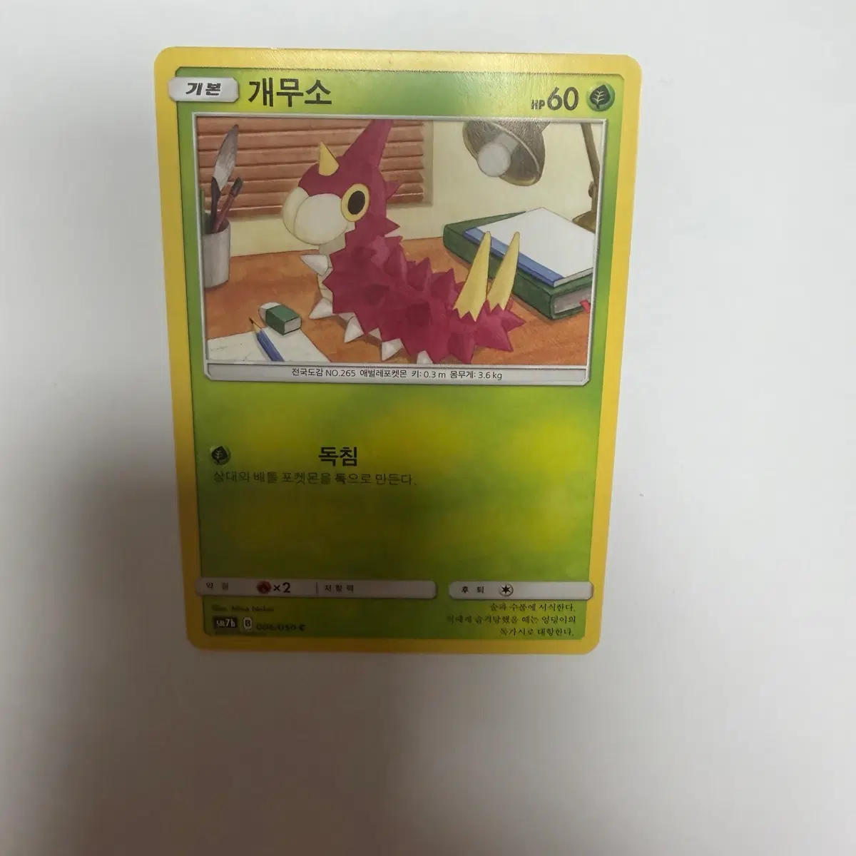 개무소 포켓몬카드