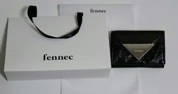 fennec 페넥 CRINKLE TRIANGLE 지갑 블랙 박스 포함