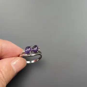 Silver 자수정 린