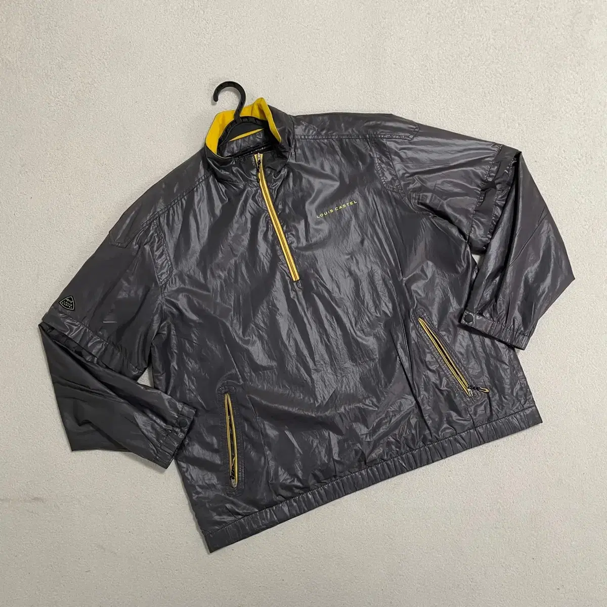 2XL 루이까스텔 골프 반집업 웜업 바람막이 B.3949