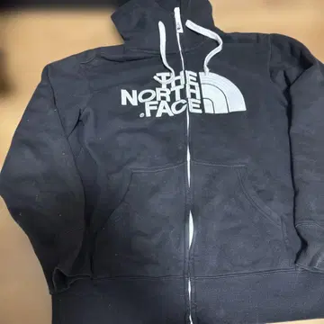THE NORTH FACE 집업 후드티 블랙 M