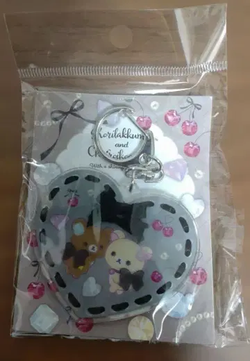 코리락쿠마 and 차이로이코구마 스토어 데코레이션 아크릴 키링