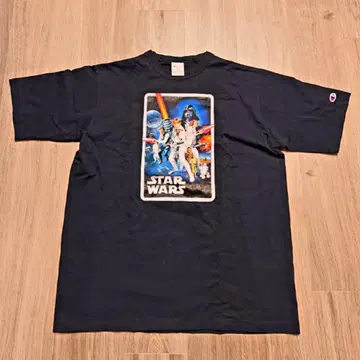 Champion x STAR WARS 셔츠 T1011 네이비 M