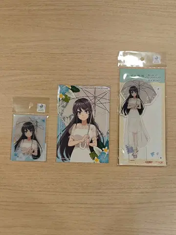 청춘 돼지 바캉스 사쿠라지마 마이 3종 세트