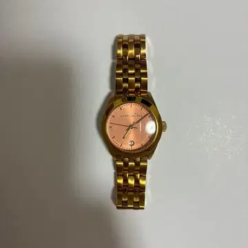 새상품급 MARC BY MARC JACOBS 여성용 손목시계 핑크 골드