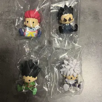 헌터헌터 HUNTER x HUNTER 페타인형 4세트
