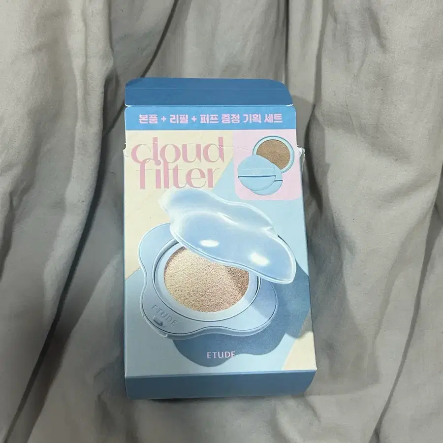 에뛰드 클라우드 필터쿠션 리필 19 포슬린