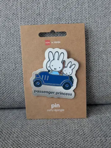 Miffy 미피 핀 배지 대