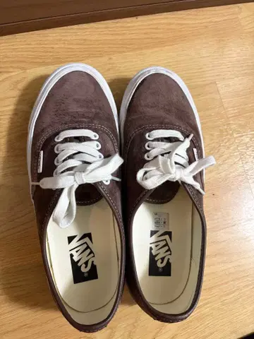 VANS 스니커즈 브라운 스웨이드