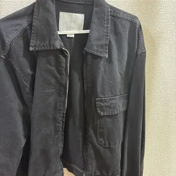 ZARA 데님 자켓 블랙 S 사이즈