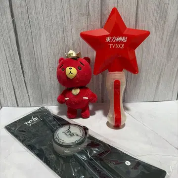 동방신기 TVXQ 별 응원봉 TB짱 초회 미사용품, 오크짱 복조리 세트