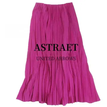 ASTRAET UNITED ARROWS 플리츠 스커트