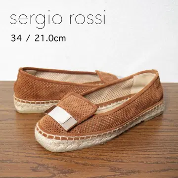 Sergio Rossi 세르지오로시 sr1 에스파드리유 정가 10만 엔