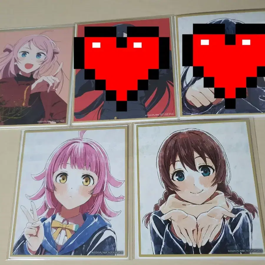 러브라이브 니지동 극장판 색지 판매합니다
