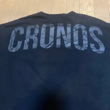 CRONOS 티셔츠 블랙 CR-TS-0100