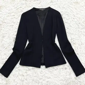 A/X Armani Exchange 노카라 자켓 스트레치 XS